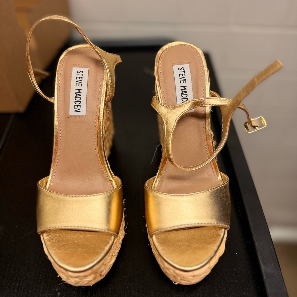 Steve Madden Gold Women's Shoes
